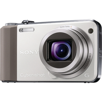 Sony Cybershot DSC-HX7V 16 Megapixel/10x Wide Zoom/1080i HD (White)