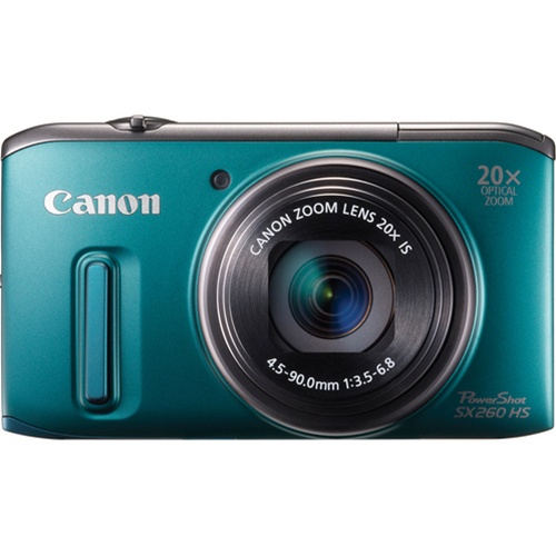 Canon PowerShot SX260 HS Digital Camera (Green)