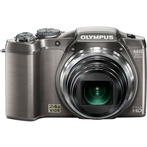 Olympus SZ-31MR iHS Digital Camera (Silver)