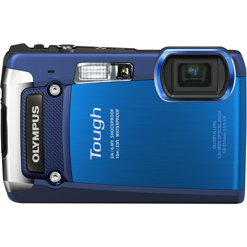 Olympus Tough TG-820 Digital Camera (Blue)