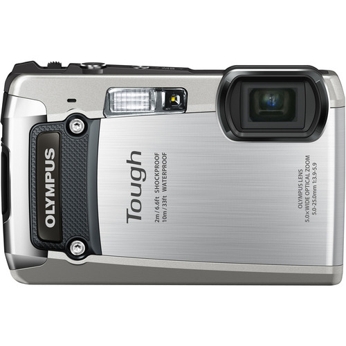 Olympus Tough TG-820 Digital Camera (Silver)