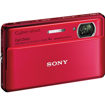 Sony Cybershot DSC-TX100V 16 Megapixel/4x Wide Zoom/1080i HD (Red)