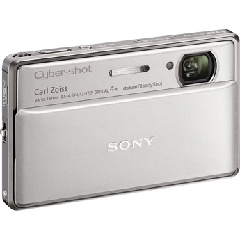 Sony Cybershot DSC-TX100V 16 Megapixel/4x Wide Zoom/1080i HD (Silver)