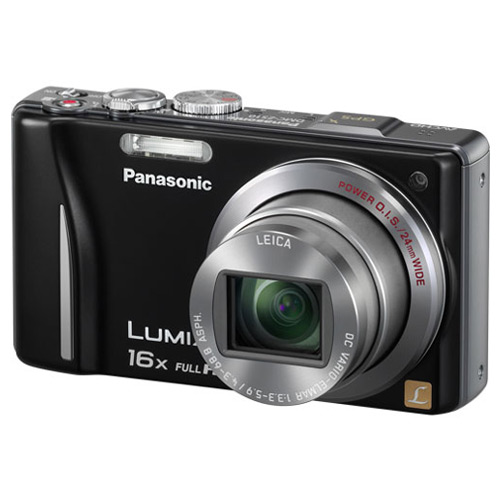 Panasonic Lumix DMC-ZS10K 14.1MP, 16x Optical Zoom Digital Camera - Black