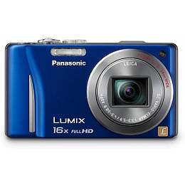 Panasonic Lumix DMC-ZS10K 14.1MP, 16x Optical Zoom Digital Camera - Blue 