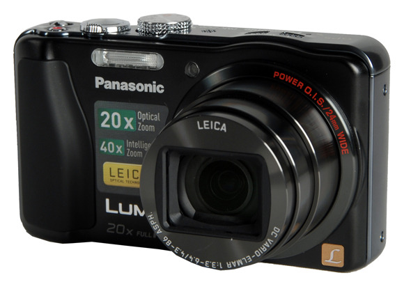 Panasonic Lumix DMC-ZS20 Digital Camera (Black) 