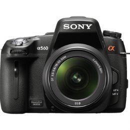 Sony Alpha DSLR-A560 with 18-55mm Lens