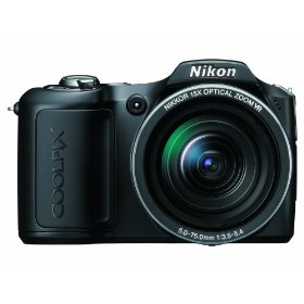 Nikon Coolpix L100 10MP Digital Camera with 15x Optical Vibration Reduction (VR) Zoom