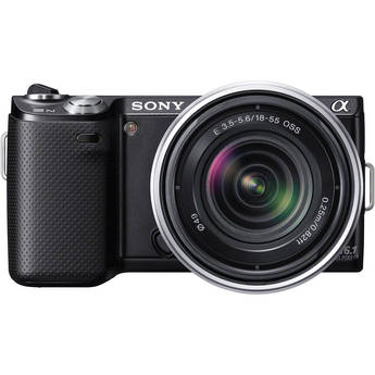 Sony Alpha NEX-5N Digital Camera with 18-55mm Lens (Black)