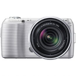 Sony Alpha NEX-C3 with 18-55mm Lens (Silver)