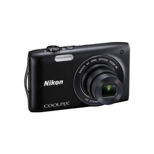 Nikon Coolpix S3300 16 Megapixel/6x Optical Zoom/720p HD (Black)