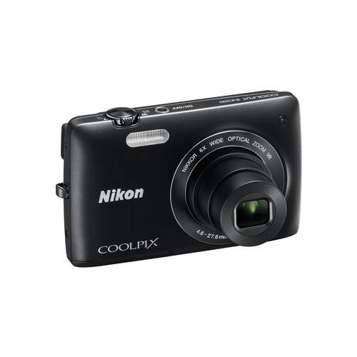 Nikon Coolpix S4300 16 Megapixel/6x Wide-Angle Zoom/720p HD (Black)