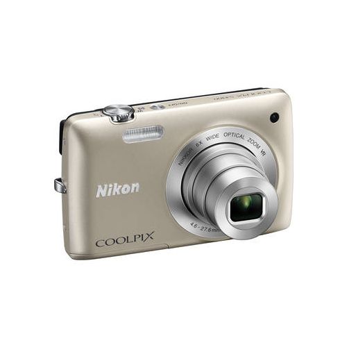 Nikon Coolpix S4300 16 Megapixel/6x Wide-Angle Zoom/720p HD (Silver)