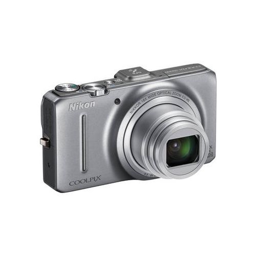 Nikon Coolpix S9300 16 Megapixel/18x Wide-Angle/1080p HD (Silver)