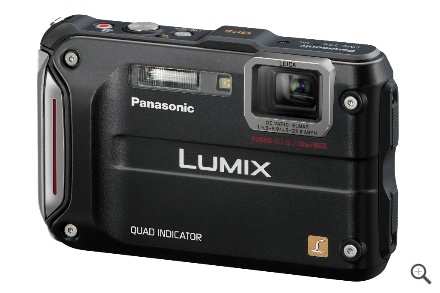 Panasonic Lumix DMC-TS4 Digital Camera (Black) 