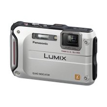 Panasonic Lumix DMC-TS4 Digital Camera (Silver) 