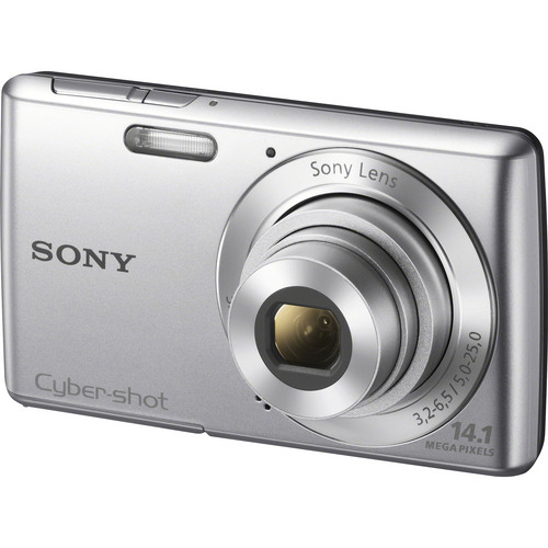 Sony Cyber-Shot DSC-W620 14.1 MP Digital Camera w/5x Optical Zoom and 2.7 Inch LCD- Silver